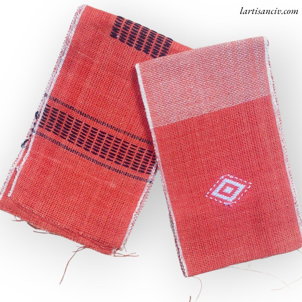 Lot 2 bandes tissées - Korhogo