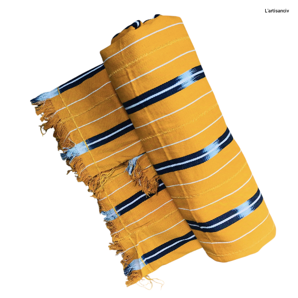 Grand pagne homme – Kita ou Baoulé de dot et cérémonie – Image 2