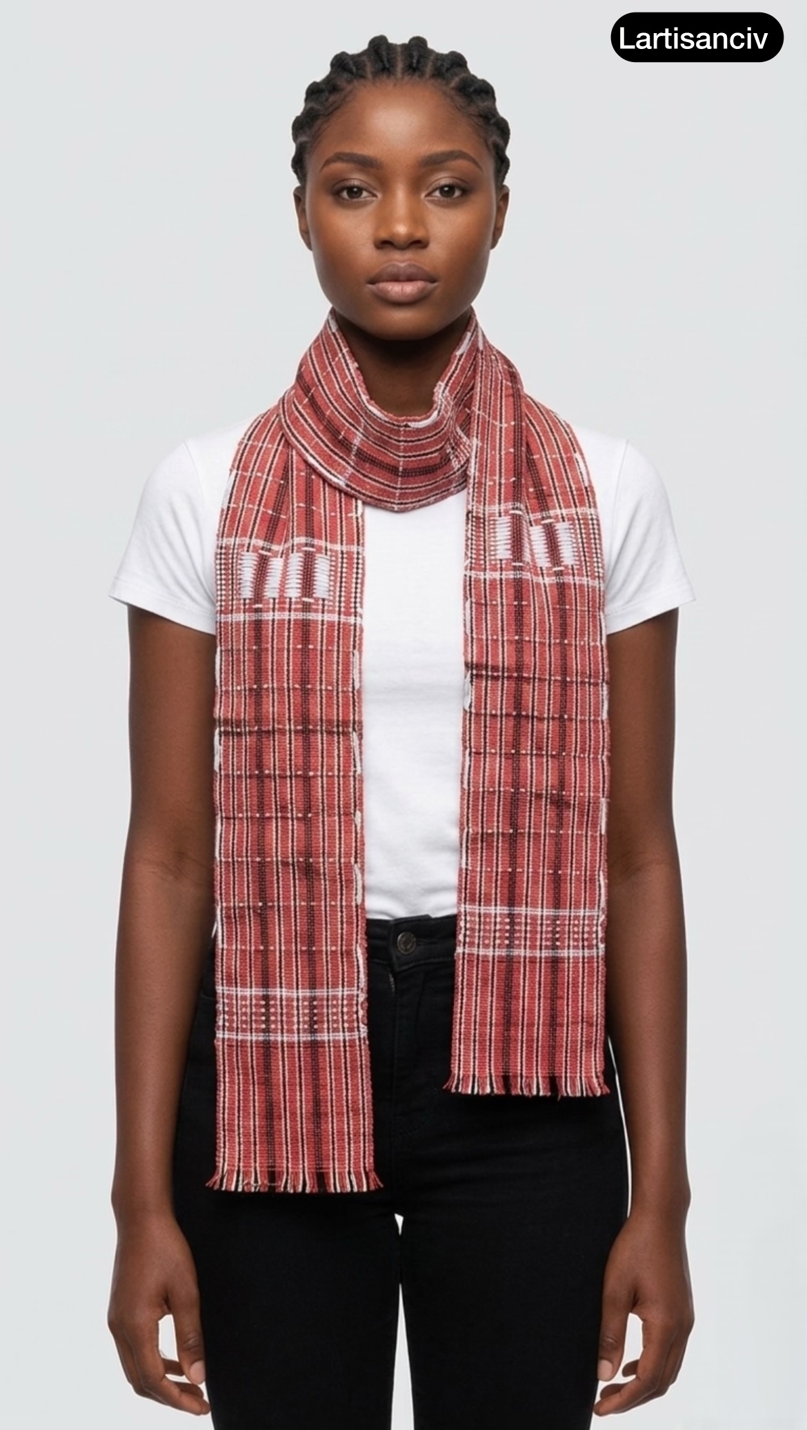 Lot de 5 écharpes Kente & Kita