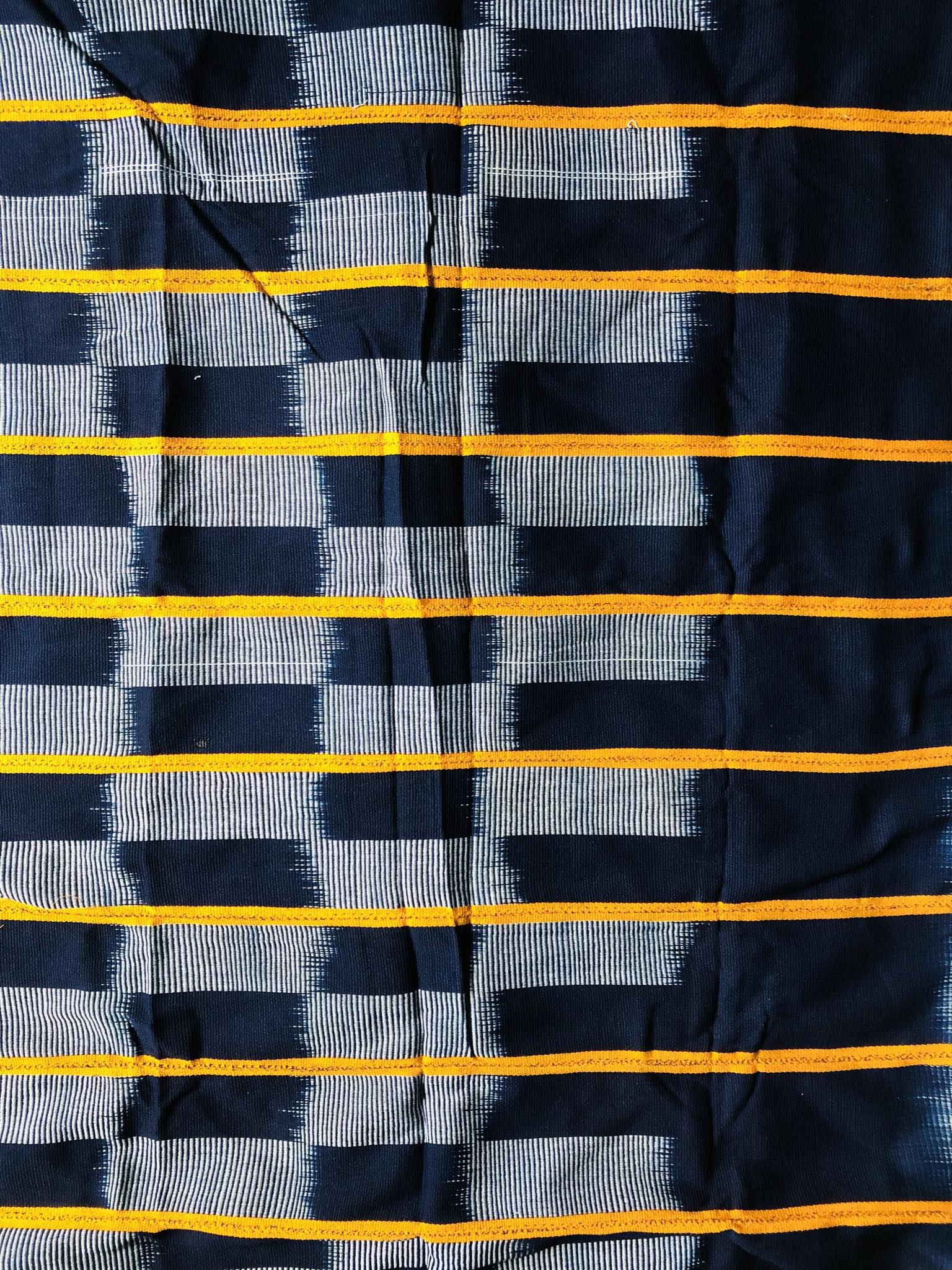 Pagne Kita & Baoulé – Complet de 2 pagnes traditionnels tissés – Image 2