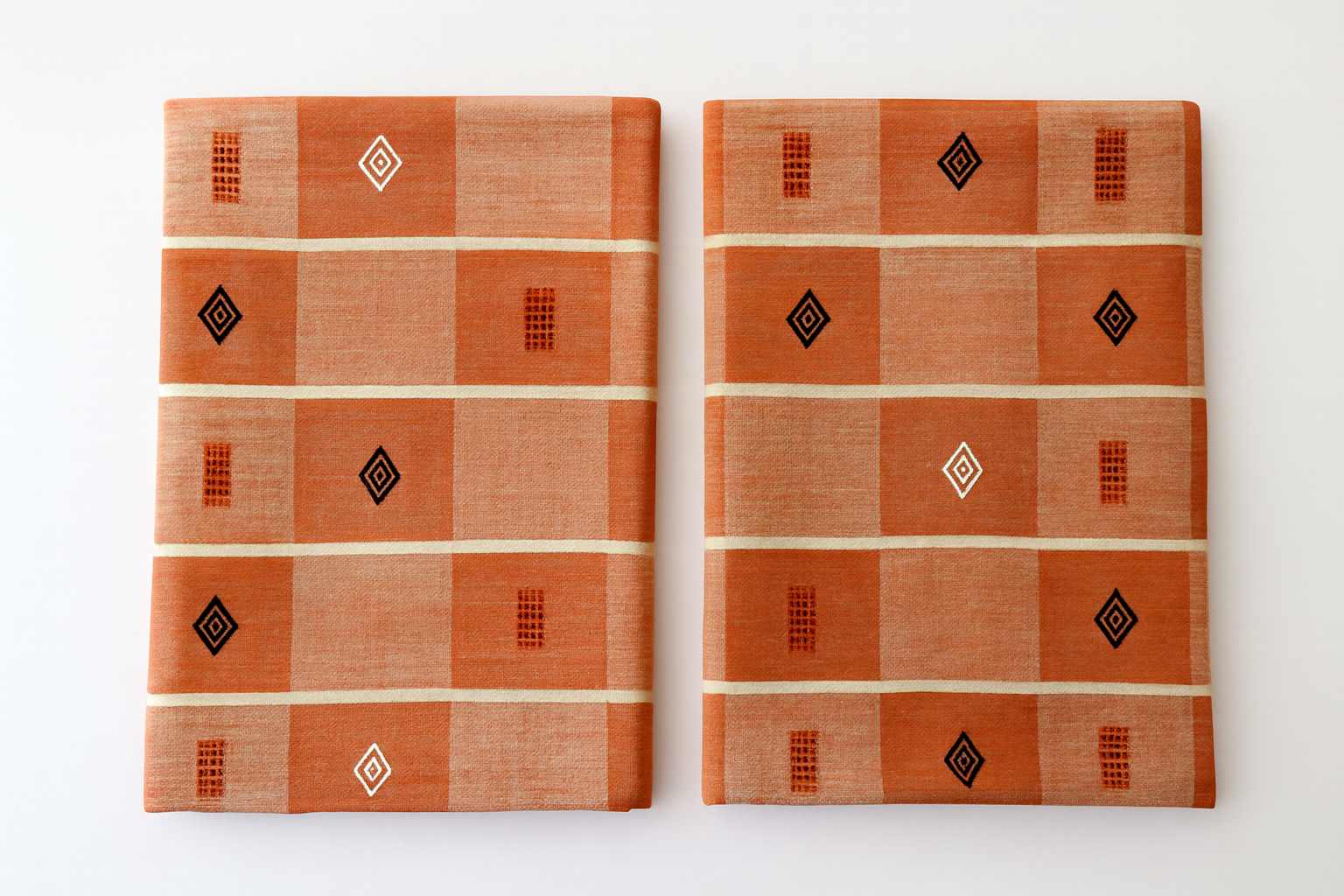 Pagne Sénoufo & Korhogo – Complet de 2 pagnes traditionnels africains tissés – Image 2