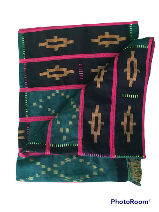 Pagne Kita & Baoulé – Complet de 2 pagnes traditionnels tissés – Image 3