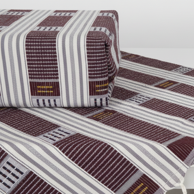 Pagne Sénoufo & Korhogo – Complet de 2 pagnes traditionnels africains tissés – Image 3