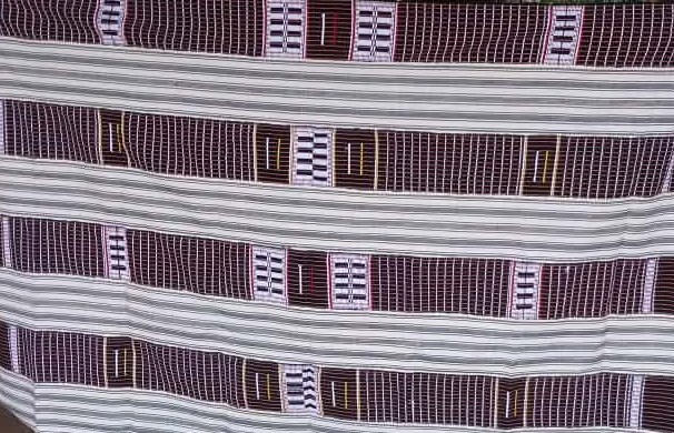 Pagne Sénoufo & Korhogo – Complet de 2 pagnes traditionnels africains tissés – Image 2