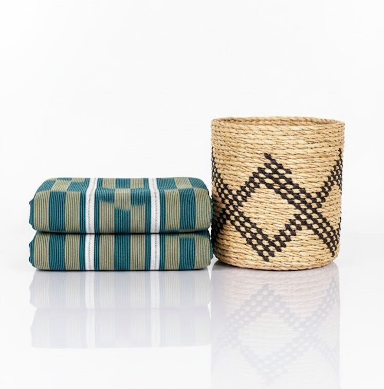 Pagne Kita & Baoulé – Complet de 2 pagnes traditionnels tissés