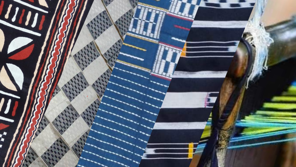 Détail du métier à tisser traditionnel