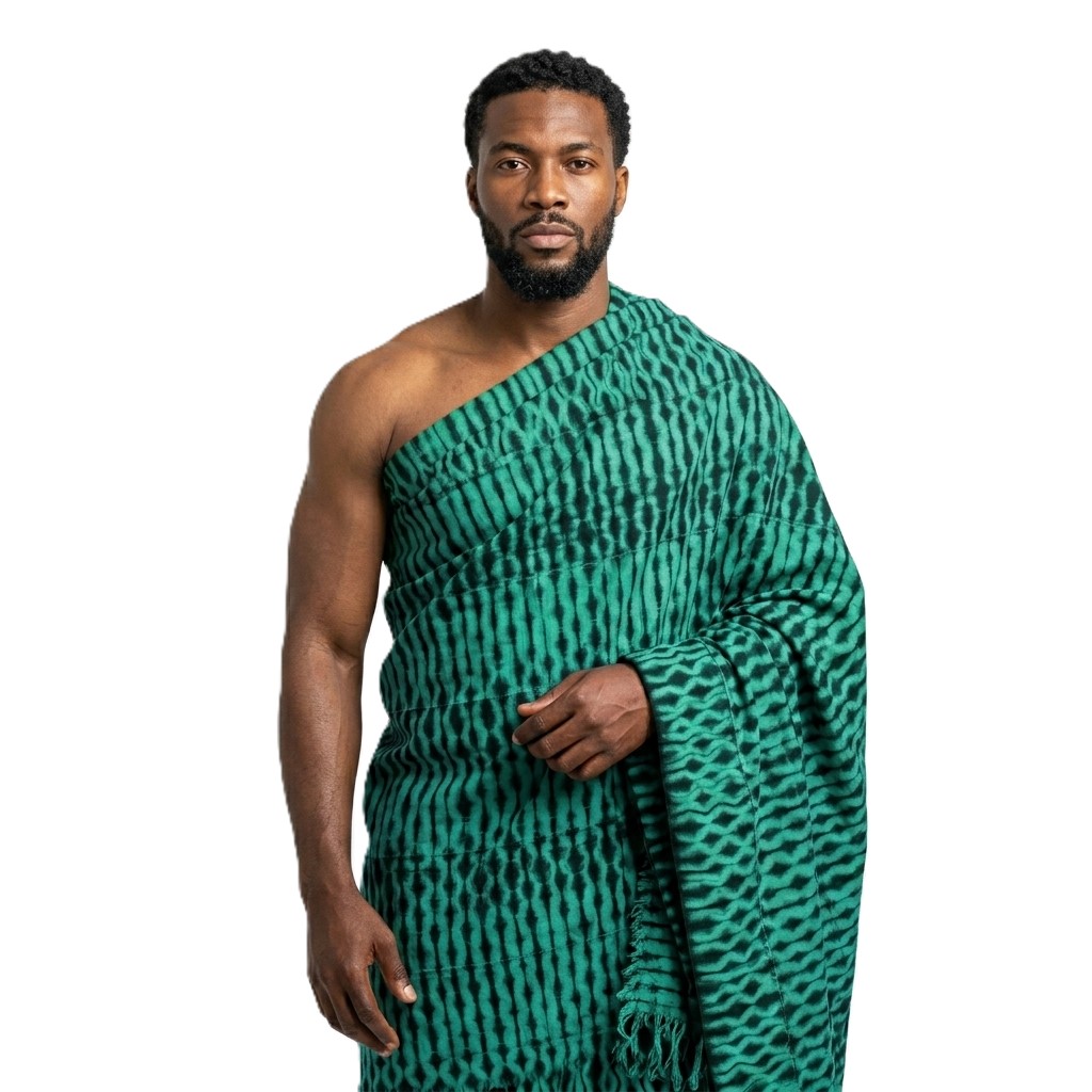 Grand pagne homme goliplo – Kita ou Baoulé de dot et cérémonie